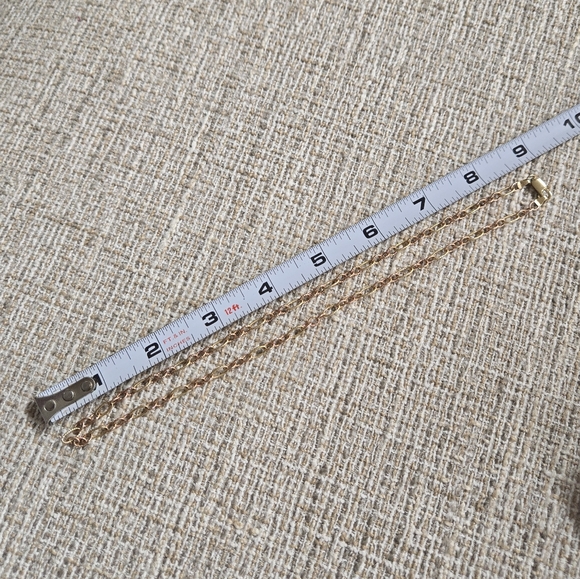 Vintage 14k Two-Tone Chain Link Necklace - Picture 7 of 12